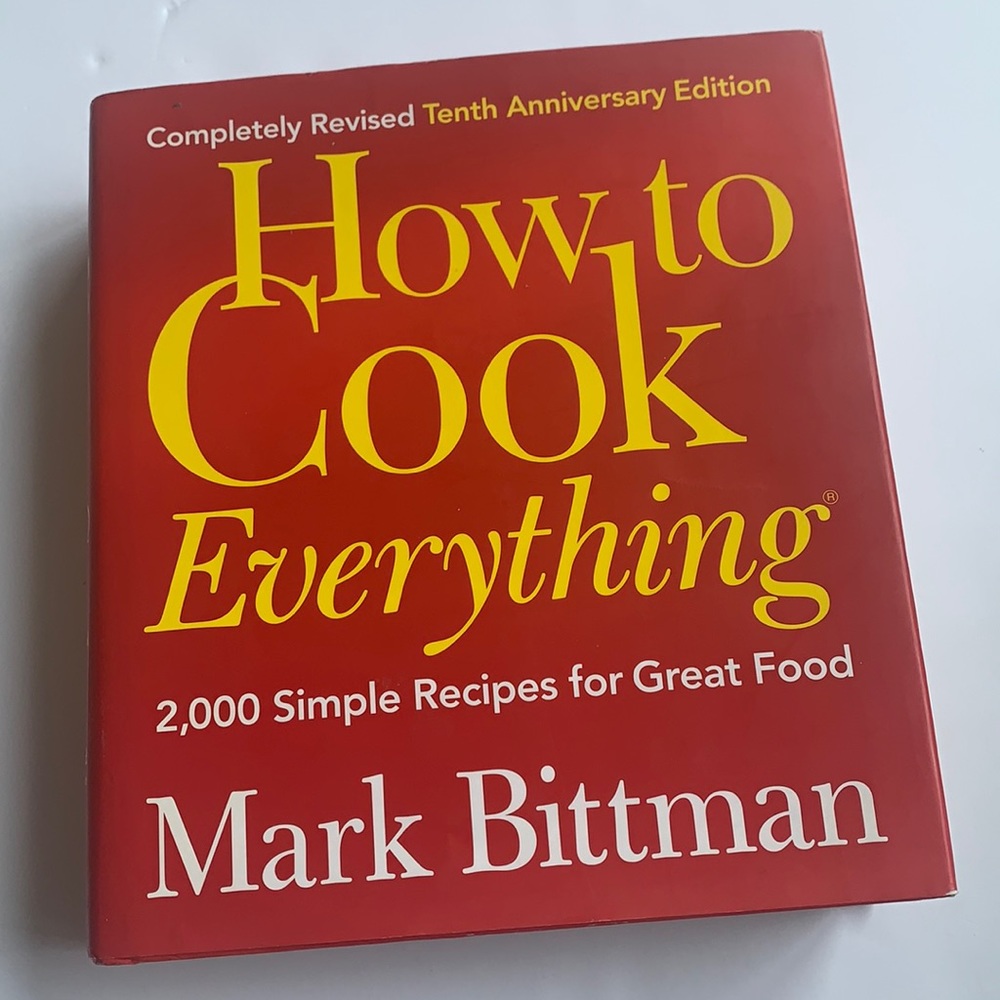 How to Cook Everything - Mark Bittman Hardcover Book